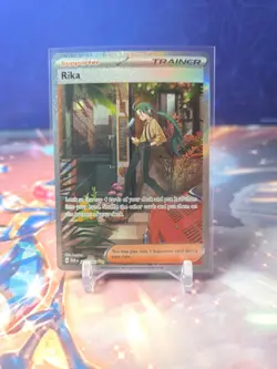 Pokemon TCG Rika Special Illustration Rare SV04: Paradox Rift 258/182 - Image 1