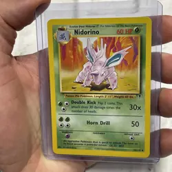 Pokemon TCG Nidorino Legendary Collection 56/110 Regular Uncommon NM Near Mint - Image 1