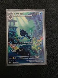 Tirtouga 106/086 NM - Illustration Rare - 2025 TCG Pokemon Black Bolt - Image 1