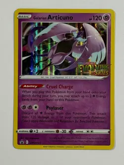 Pokemon TCG Galarian Articuno SWSH123 Promo Sword & Shield Promos - Image 1