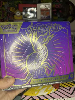 Nintendo Pokemon TCG Scarlet & Violet Elite Trainer Box - 9 Packs 820650853418 - Image 1