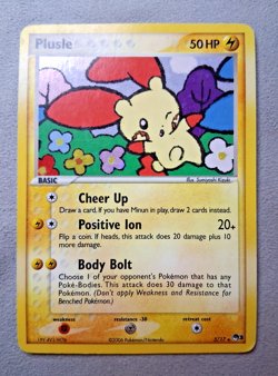 Plusle 005/017 POP Series 3 Holo MP 2006 Pokemon TCG - Image 1