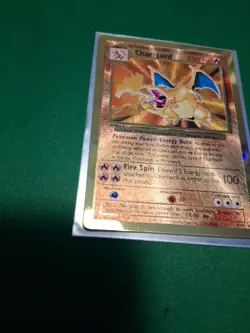 2021 CHARIZARD POKEMON CELEBRATIONS GOLD ULTRA PREMIUM METAL GOLD #4/102 - Image 5