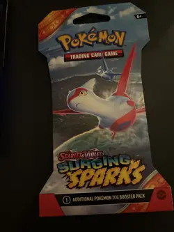 VERY HEAVY - 31.78g - Pokemon Surging Sparks Sleeved Booster Pack - SEALED! - Image 2