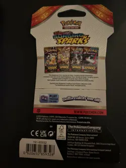 VERY HEAVY - 31.78g - Pokemon Surging Sparks Sleeved Booster Pack - SEALED! - Image 3
