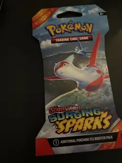 VERY HEAVY - 31.62g - Pokemon Surging Sparks Sleeved Booster Pack - SEALED! - Image 2