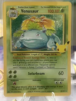 Venusaur 15/102 Pokemon Celebrations 25th Anniversary Rare Holo NM - Image 1