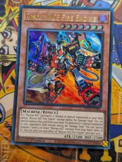 Yugioh Rescue-ACE Fire Engine MP24-EN281 Ultra Rare 1st Ed - Image 1