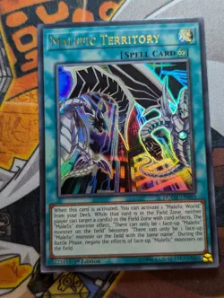 Malefic Territory - DUOV-EN049 - Ultra Rare - 1st Edition - Yugioh - Image 1