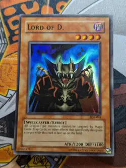Yugioh Lord of D. - SDK-041 Unlimited Super Rare MP - #5 - Image 1