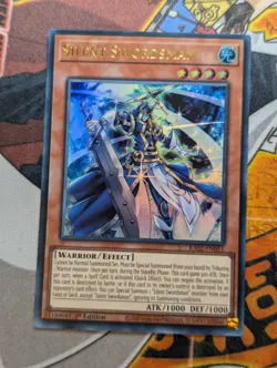 Silent Swordsman RA02-EN011 Ultra Rare 1st Edition YuGiOh TCG Card - Image 1