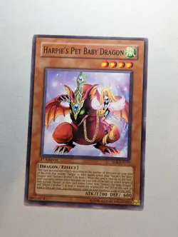 Harpie’s Pet Baby Dragon - SD8-EN017 - 1st Ed Yugioh - NM - Image 1