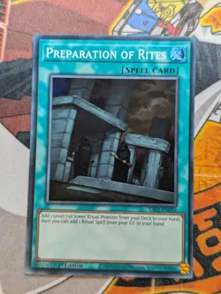 Preparation of Rites - RA02-EN056 - Super Rare - 1st Edition Yugioh - Image 1