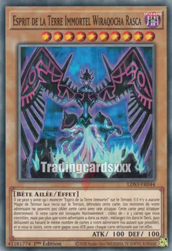 Yu-Gi-Oh! Esprit de la Terre Immortel Wiraqocha Rasca : C LDS3-FR044 - Image 1