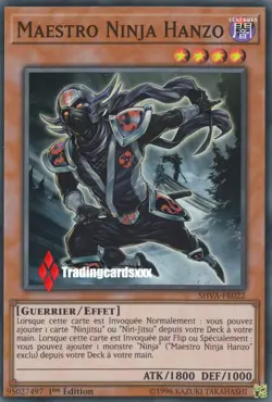 ♦Yu-Gi-Oh!♦ Maestro Ninja Hanzo (Grandmaster) : SHVA-FR022 -VF/Super Rare- - Image 1