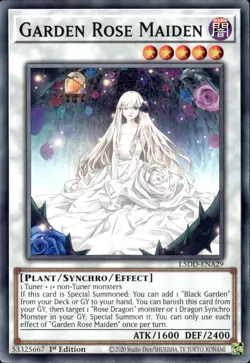 Garden Rose Maiden - 1st Edition L5DD-ENA29 - NM - YuGiOh - Image 1