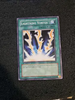 Yu-Gi-Oh! Lightning Vortex SD09-EN026 LP 1st Edition - Image 1