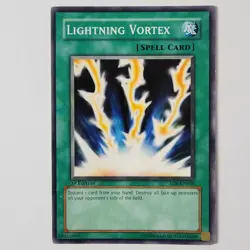 Lightning Vortex - SD6-EN028 - LP/MP - Common - 1st ed - Yugioh - Image 1
