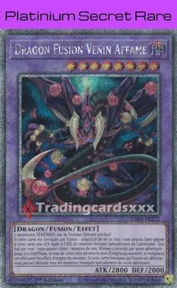 Yu-Gi-Oh! Dragon Fusion Venin Affame : PN RA04-FR272 - Image 1