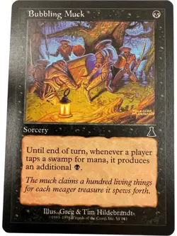 Magic The Gathering Bubbling Muck Sorcery Card Lot (G) T2160 HS17 - Image 3