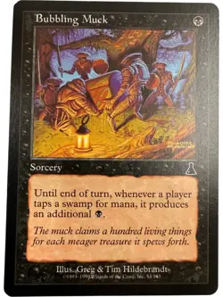 Magic The Gathering Bubbling Muck Sorcery Card Lot (G) T2160 HS17 - Image 4