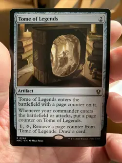Tome of Legends MTG Magic the Gathering Card NM Near Mint MKC - Image 1