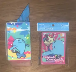 Pokemon Center Japan Card Sleeves & Deck Box Case Mimikyu Wobbuffet New - Image 3