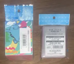 Pokemon Center Japan Card Sleeves & Deck Box Case Mimikyu Wobbuffet New - Image 4