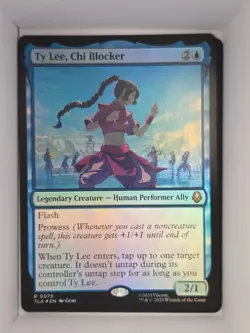MTG: Avatar: The Last Airbender: Ty Lee, Chi Blocker R 0076 Foil NM - Image 1