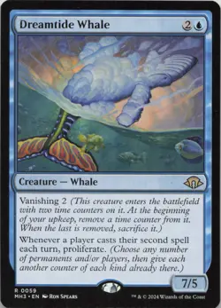 Dreamtide Whale R Modern Horizons 3 59 - LP MTG - Image 1