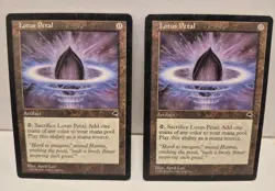 Lotus Petal Tempest LP Magic The Gathering MTG X2 - Image 1