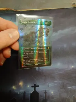 Ghalta, Primal Hunger (Borderless) (Mana Foil) Foundations Foil - Image 1