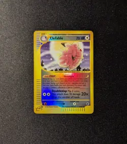Pokemon EXPEDITION - #7/165 Clefable - Reverse Holo - ENG - Near Mint/Mint - Image 3