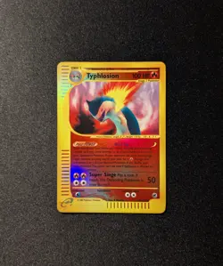 Pokemon EXPEDITION - #28/165 Typhlosion - Reverse Holo - ENG - Near Mint - Image 3