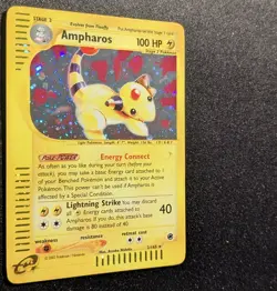 Pokemon EXPEDITION - #2/165 Ampharos - Holo - ENG - Near Mint+ - Image 5