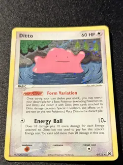 Pokemon FIRERED&LEAFGREEN - #4/112 Ditto - Holo - ENG - Lightly Played/Near Mint - Image 4