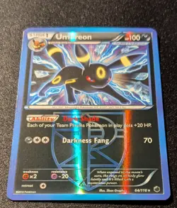 Pokemon PLASMA FREEZE - #64/116 Umbreon - Reverse Holo - ENG - Near Mint - Image 4