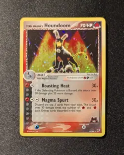 Pokemon EX TEAM MAGMA vs TEAM AQUA - #10/95 Houndoom - ENG - Holo - Near Mint - Image 3