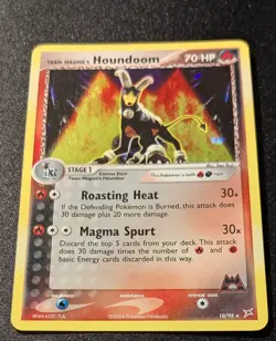 Pokemon EX TEAM MAGMA vs TEAM AQUA - #10/95 Houndoom - ENG - Holo - Near Mint - Image 4