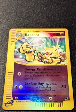 Pokemon EXPEDITION - #84/165 Kadabra - Reverse Holo - ENG - Near Mint+ - Image 4