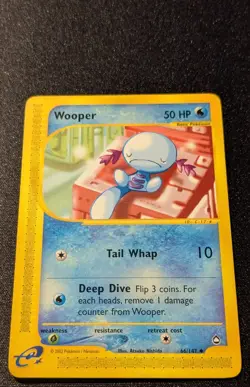 Pokemon AQUAPOLIS - #66/147 Wooper - Nonholo - ENG - Near Mint - Image 4
