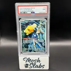 Pokemon TCG Misty's Psyduck Scarlet & Violet 193/182 Destined Rivals PSA 9 Mint - Image 1