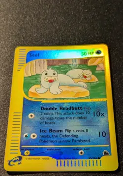Pokemon SKYRIDGE - #95/144 Seel - Reverse Holo - ENG - Near Mint/Mint - Image 4