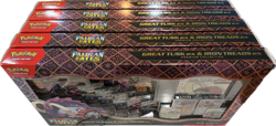 Pokemon TCG PALDEAN FATES Great Tusk Iron Treads Ex Premium Collection ✅ NEW - Image 3