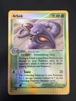 Arbok 29/100 Uncommon Reverse Holo Lightly Played Pokemon - Image 1