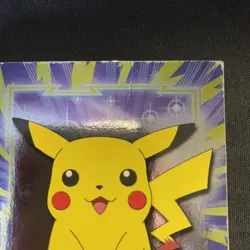 Pokemon TCG Pikachu #25 Topps 2000 Blue Label Holo HP/Poor quality - Image 3
