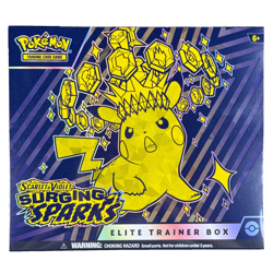 Pokemon TCG Scarlet & Violet Surging Sparks Elite Trainer Box ETB Sealed - Image 1