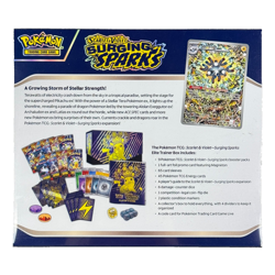 Pokemon TCG Scarlet & Violet Surging Sparks Elite Trainer Box ETB Sealed - Image 3