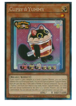 Cupsy Yummy - JUSH-EN016 - Collector's Rare - YuGiOh - Image 1