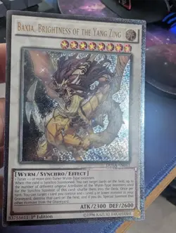 YuGiOh! Baxia, Brightness of the Yang Zing DUEA-EN051 Ultimate Rare 1st Ed LP - Image 1